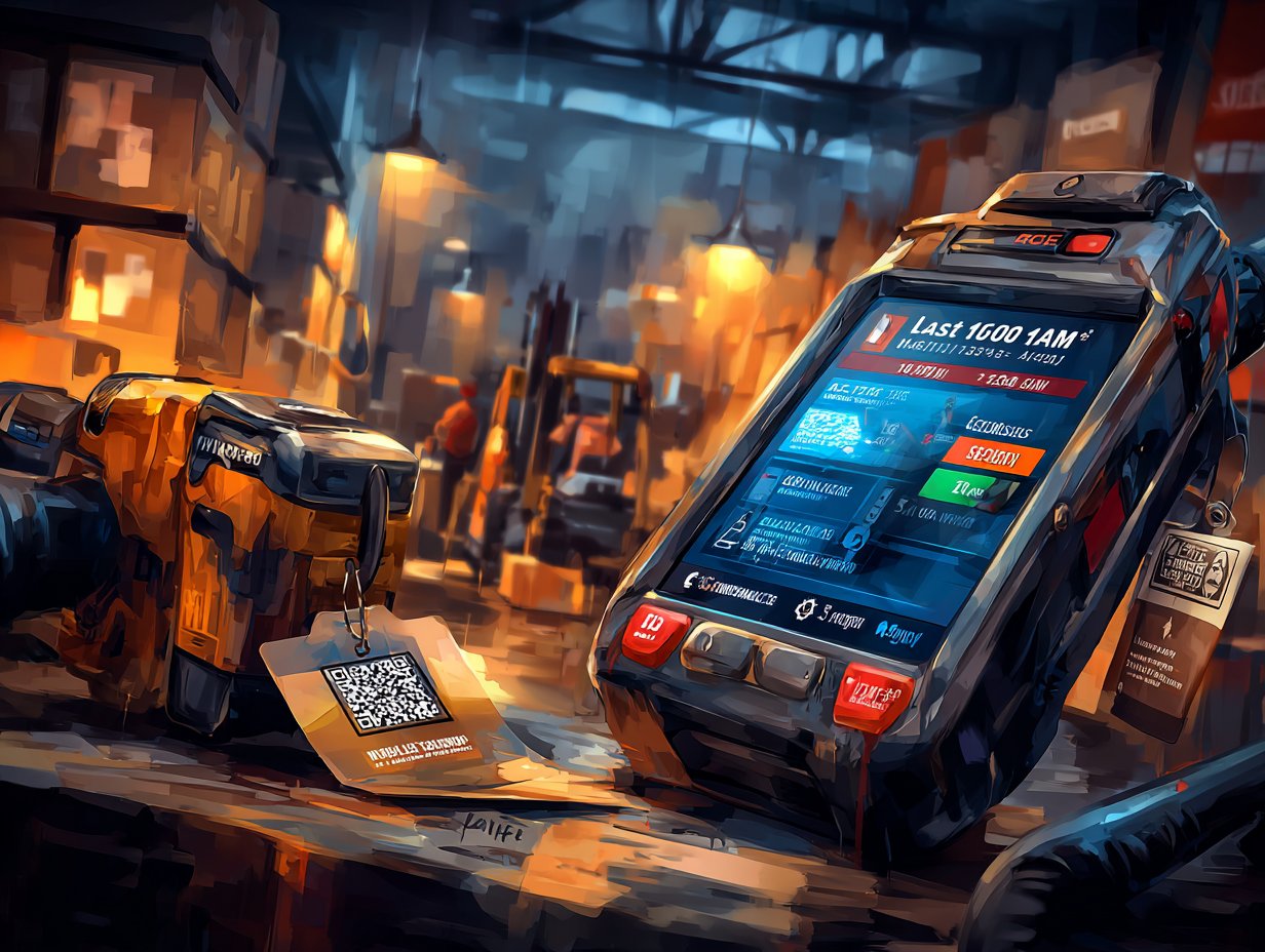 System CMMS z kodami QR do zarządzania maszynami i częściami zamiennymi